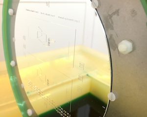 Wafer with seedlayer ready for electroforming